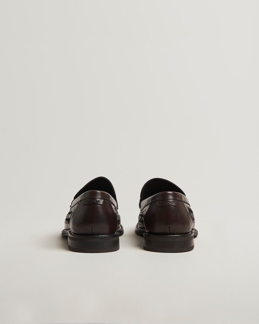Homme | GANT Lozham Braided Tassle Loafer Dark Brown | GANT | Lozham Braided Tassle Loafer Dark Brown