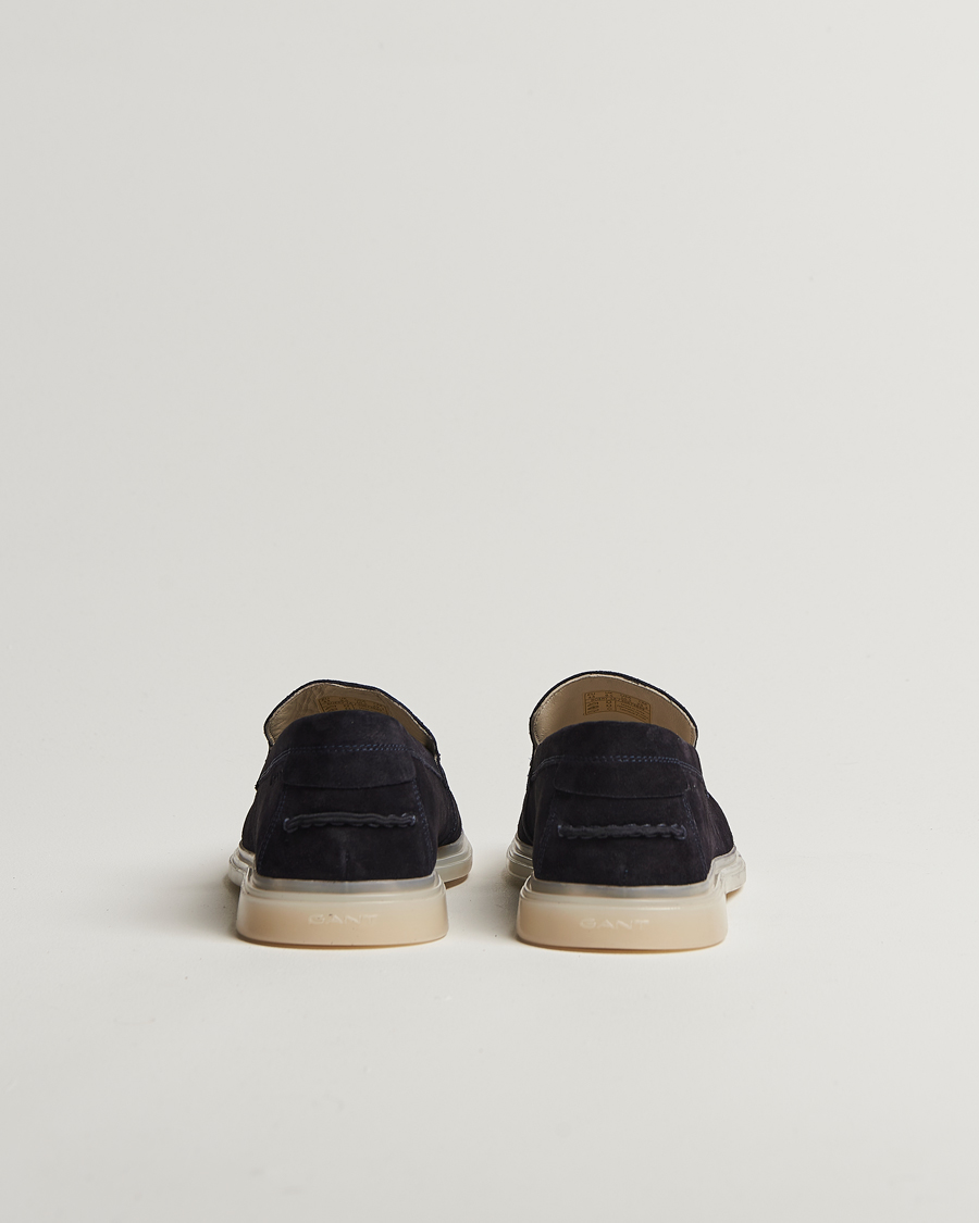 Homme | GANT Boery Suede Loafer Marine | GANT | Boery Suede Loafer Marine