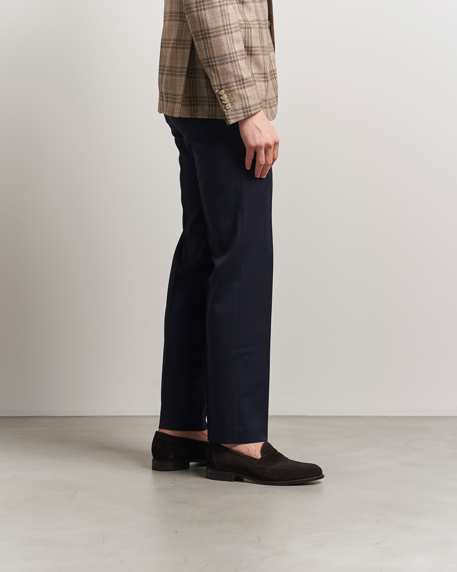 Homme | Loafers | Loake Shoemakers | Loake 1880 Imperial Suede Loafers Dark Brown