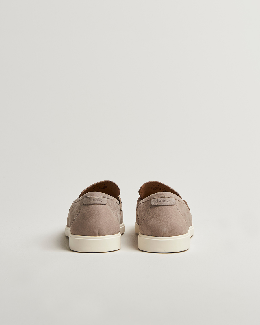 Homme | Loafers | Loake 1880 | Como Nubuck Loafers Grey