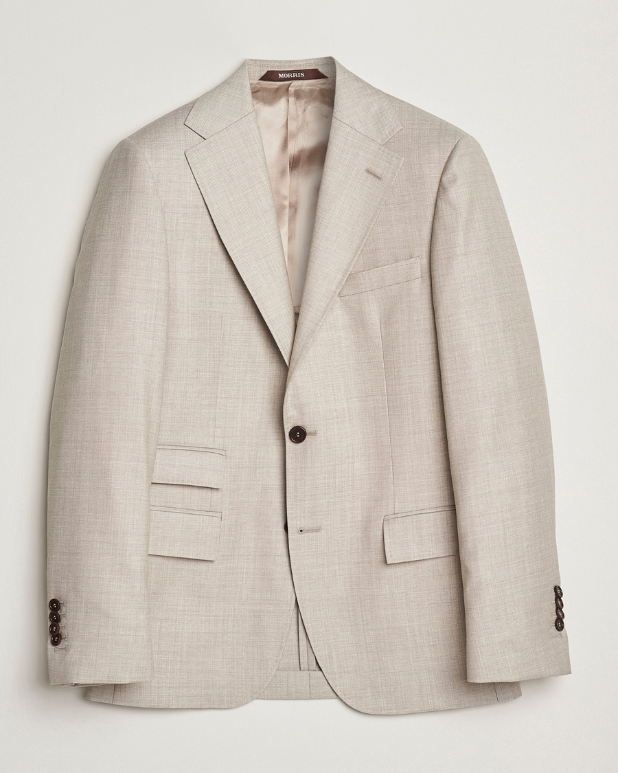 Homme | Blazers | Morris | Heritage Prestige Structured Suit Blazer Beige