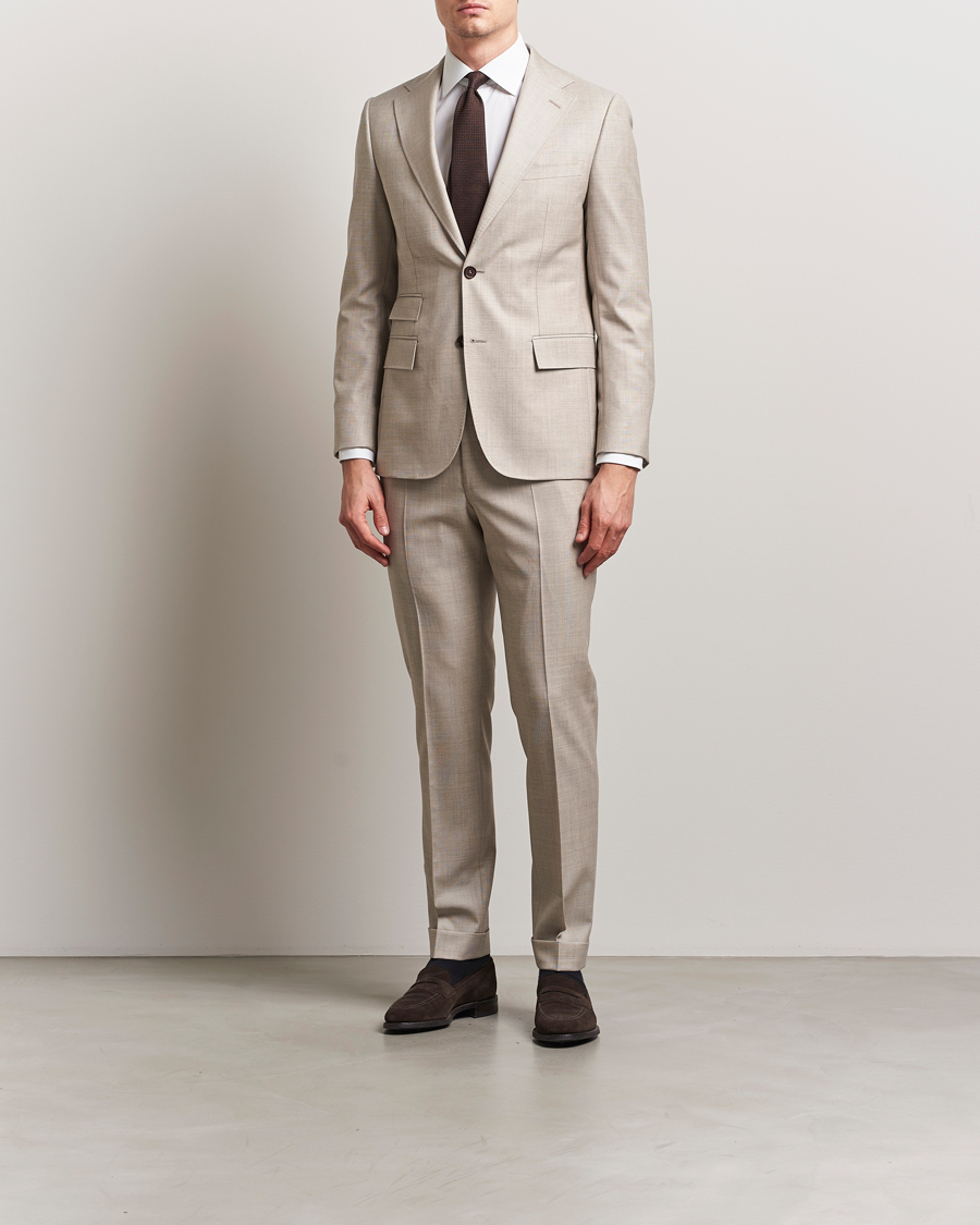 Homme | Blazers | Morris | Heritage Prestige Structured Suit Blazer Beige