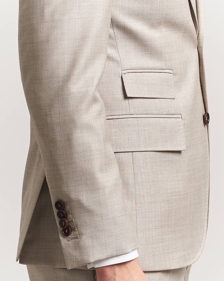 Homme | Blazers | Morris | Heritage Prestige Structured Suit Blazer Beige