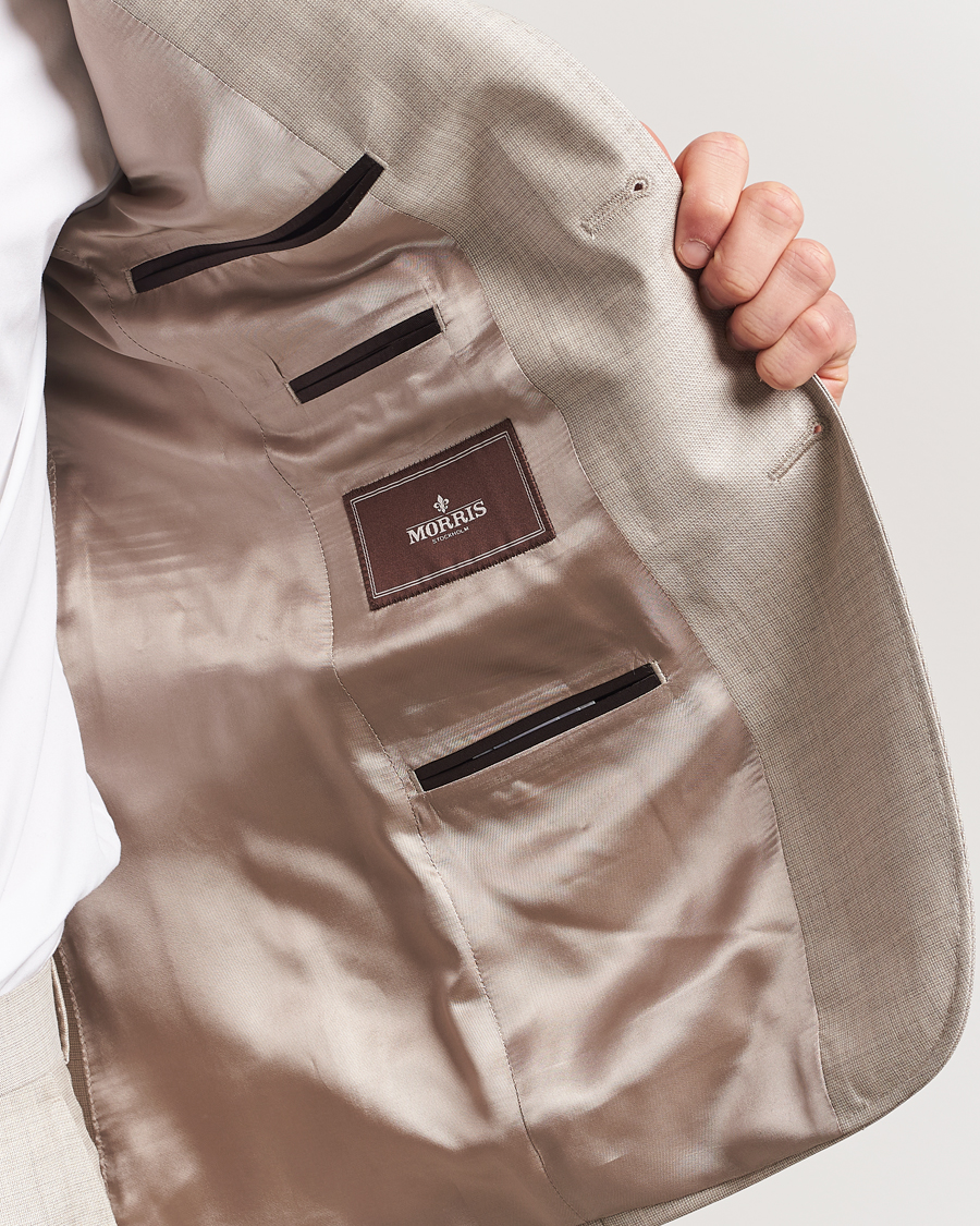 Homme | Blazers | Morris | Heritage Prestige Structured Suit Blazer Beige