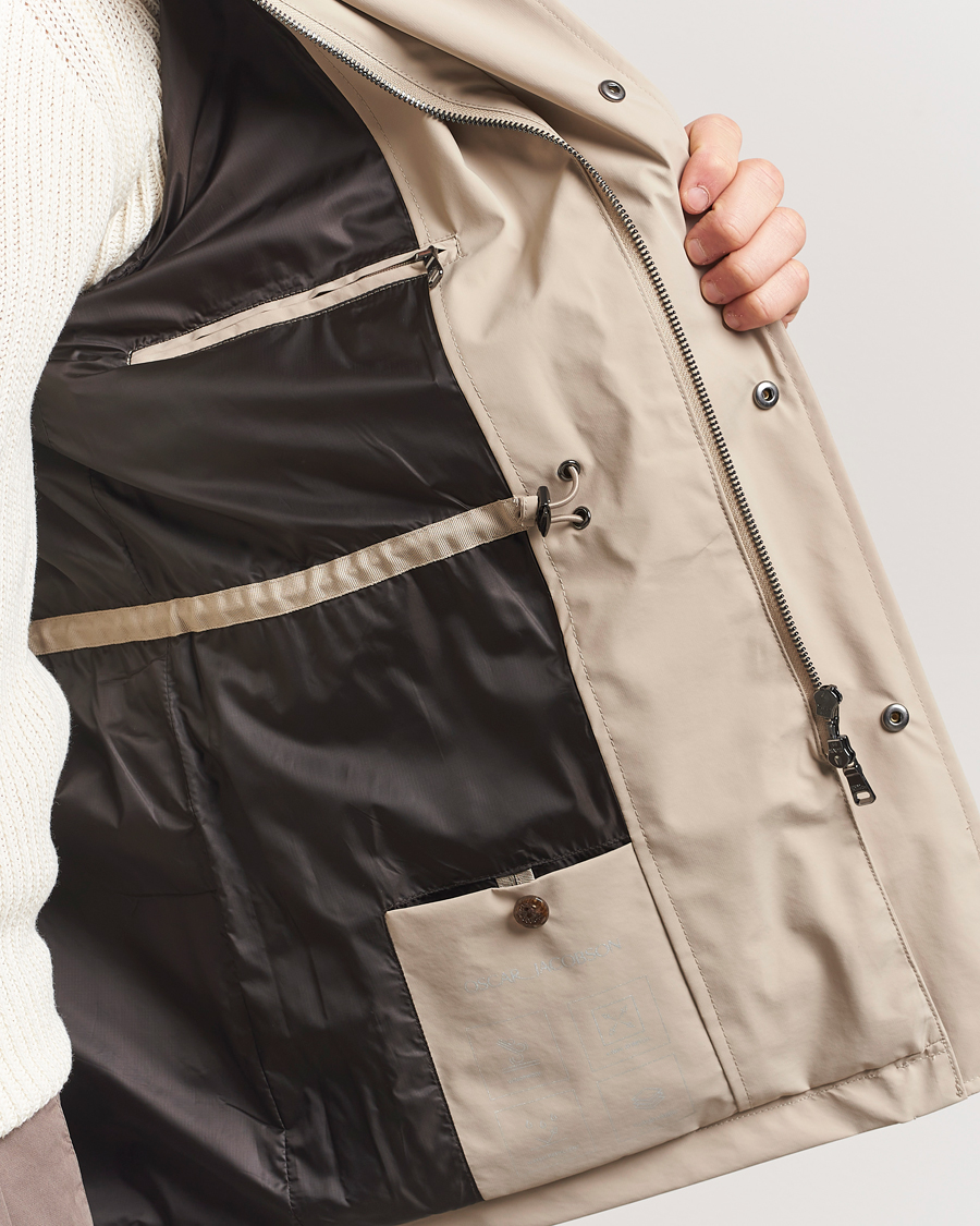 Homme | Manteaux Et Vestes | Oscar Jacobson | M65 Nylon Field Jacket Beige