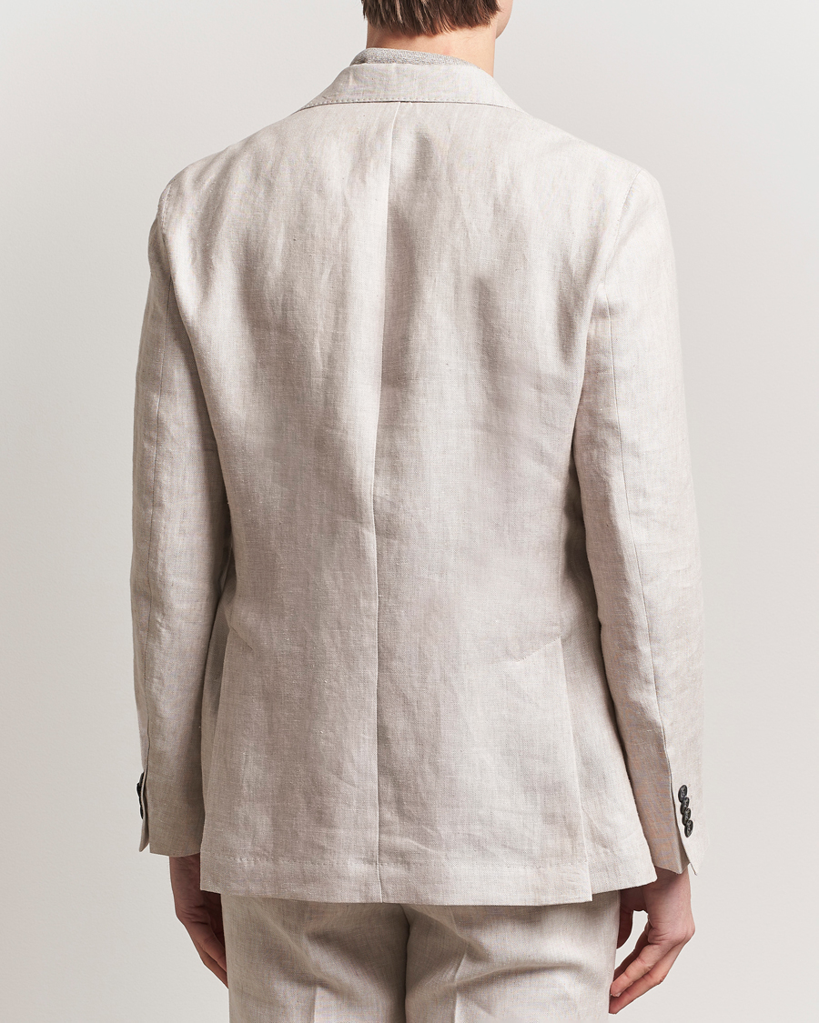 Homme | Blazers | Oscar Jacobson | Ferry Soft Linen Blazer Off White