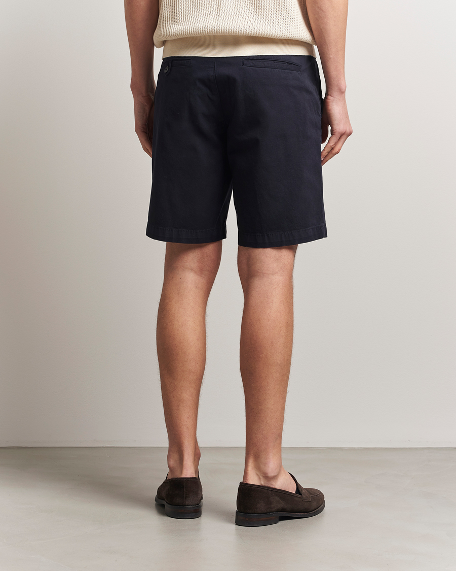 Homme | Shorts | Oscar Jacobson | Poggio Cotton Shorts Navy