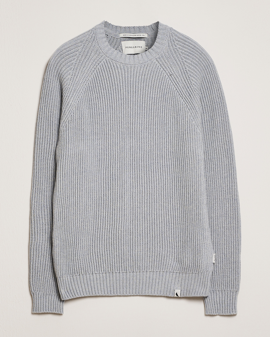 Homme | Pulls Et Tricots | Peregrine | Harry Organic Cotton Sweater Washed Denim