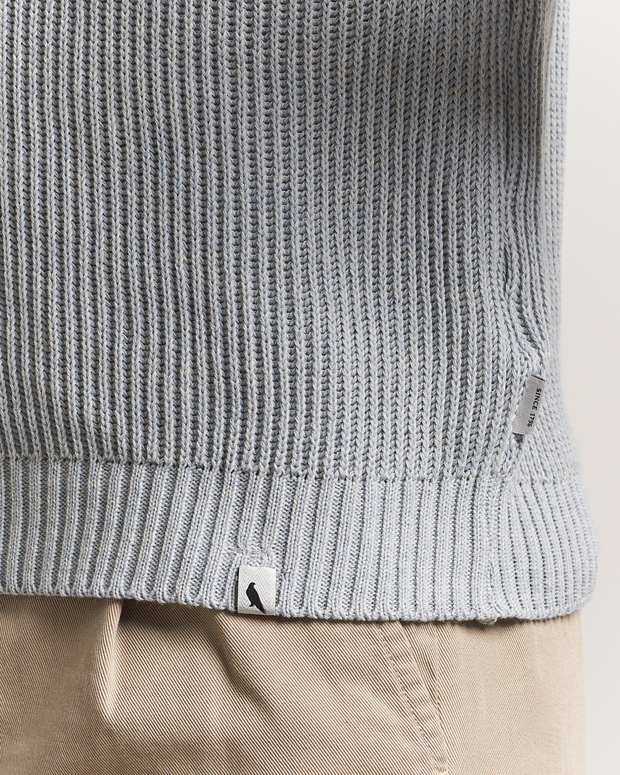 Homme | Pulls Et Tricots | Peregrine | Harry Organic Cotton Sweater Washed Denim