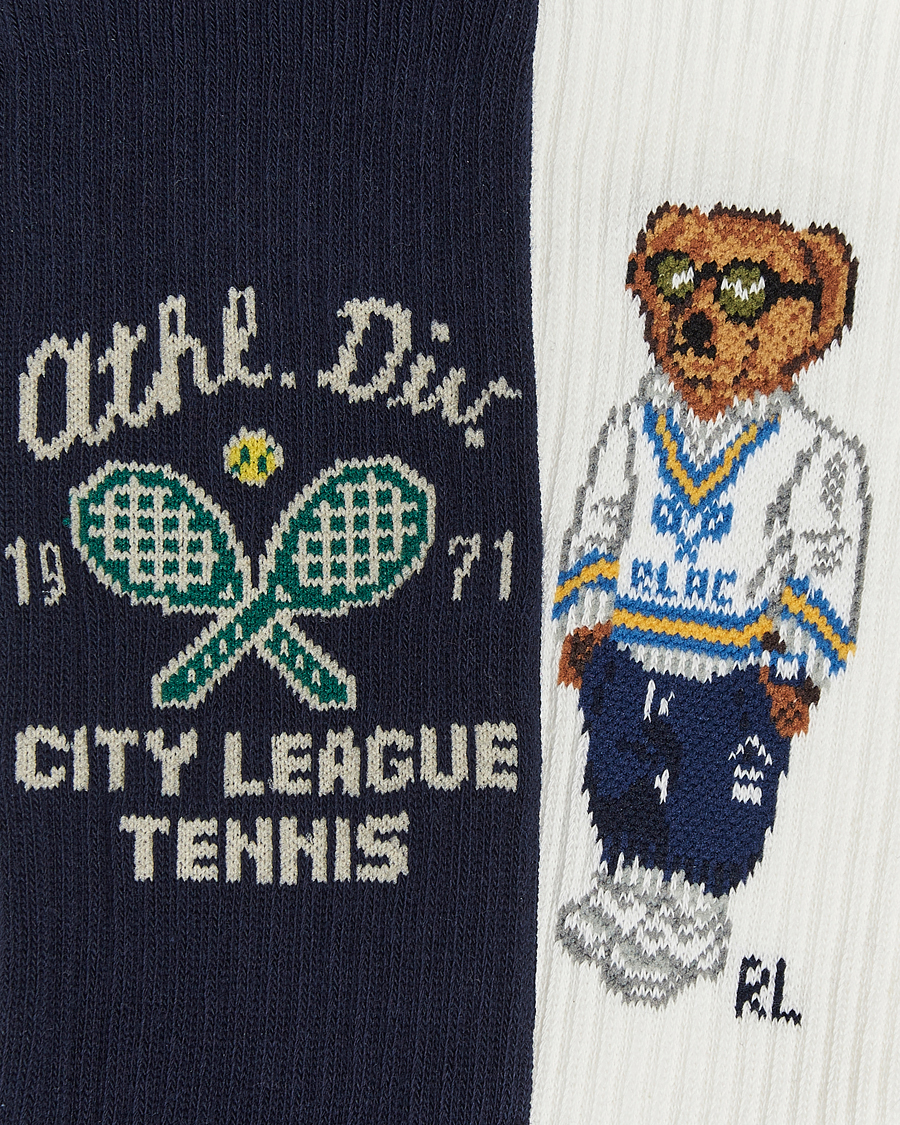 Homme | Sous-Vêtements Et Chaussettes | Polo Ralph Lauren | 6-Pack Mix Crew Sock Navy/Blue/White/Grey/Green