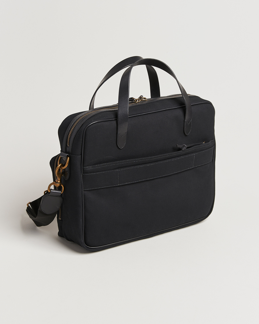Homme | Polo Ralph Lauren Commuter Canvas Messenger Bag Black | Polo Ralph Lauren | Commuter Canvas Messenger Bag Black