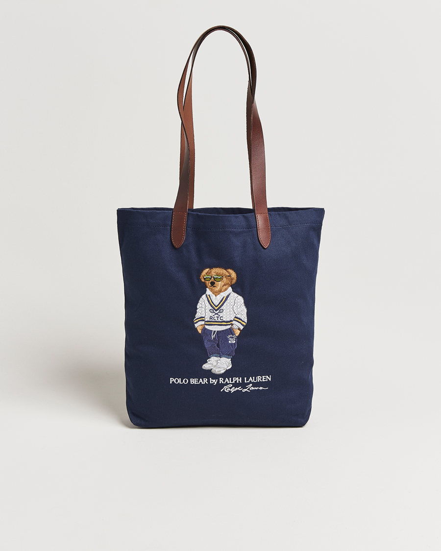 Homme | Polo Ralph Lauren Tote Bag Bear Newport Navy | Polo Ralph Lauren | Tote Bag Bear Newport Navy