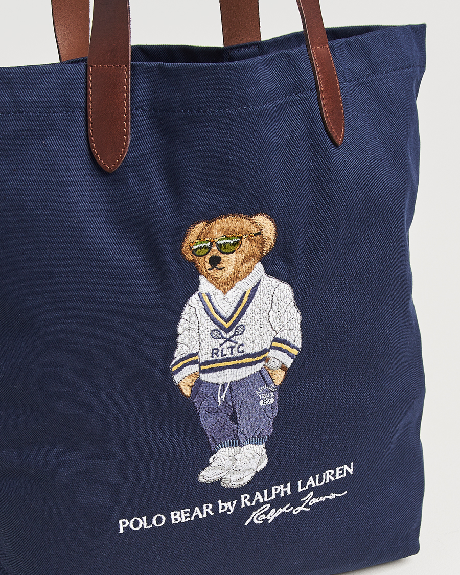 Homme | Polo Ralph Lauren Tote Bag Bear Newport Navy | Polo Ralph Lauren | Tote Bag Bear Newport Navy