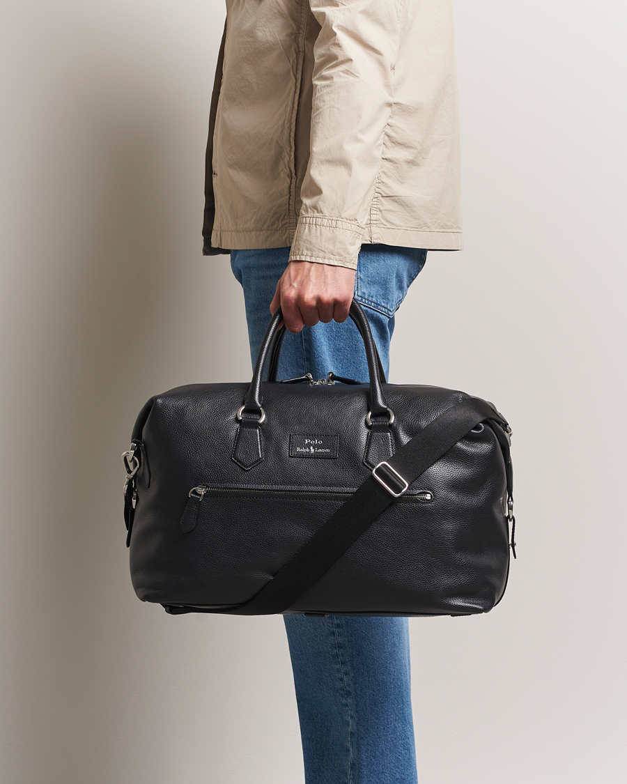 Homme | Sacs | Polo Ralph Lauren | Polo Ralph LaurenPebble Leather Duffle BagBlack
