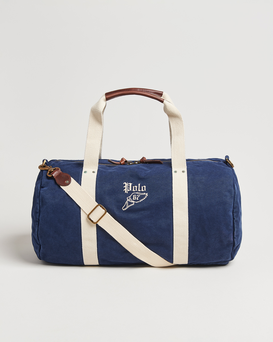 Homme | Polo Ralph Lauren Canvas Duffle Bag Spring Navy | Polo Ralph Lauren | Canvas Duffle Bag Spring Navy