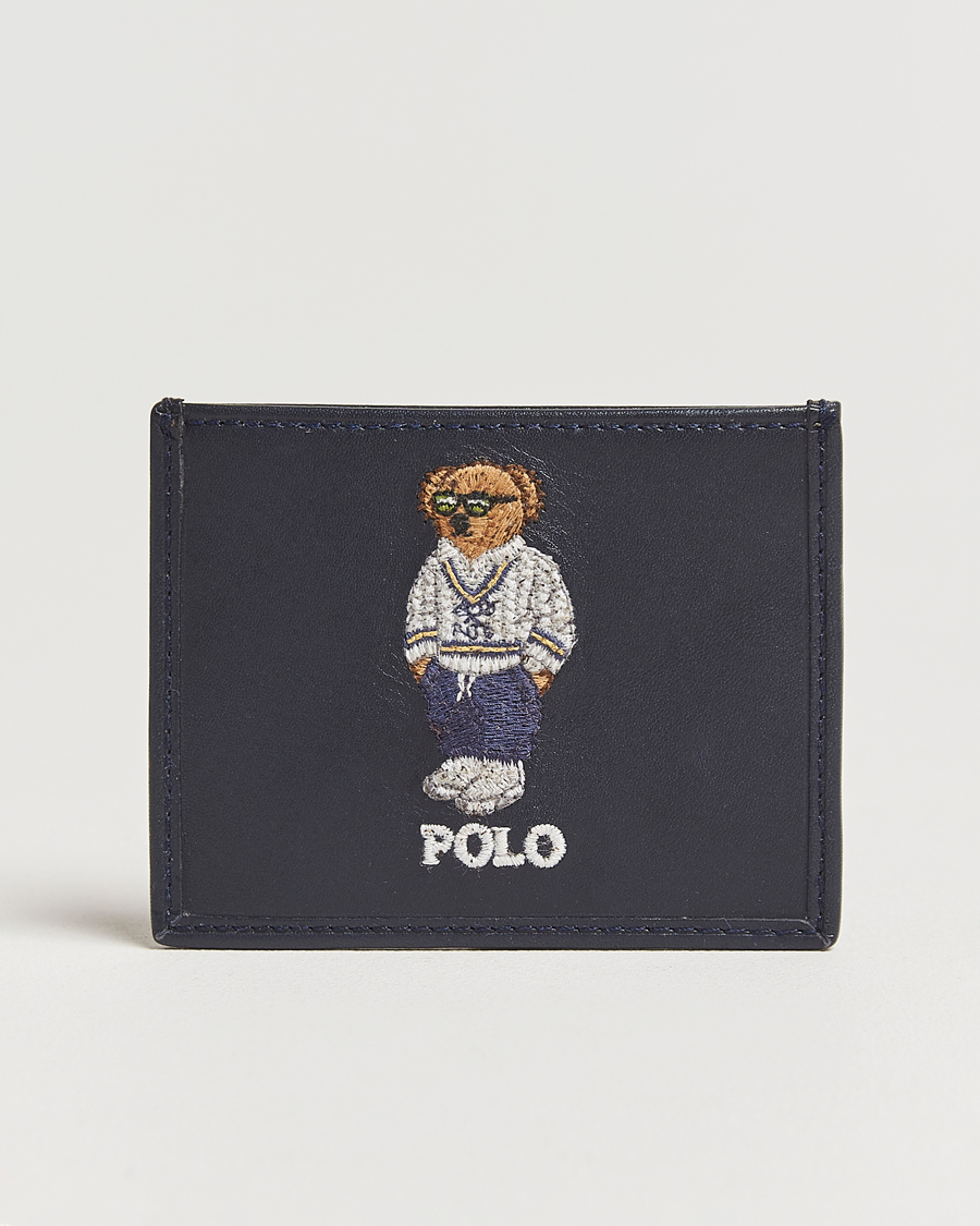 Homme | Polo Ralph Lauren Bear Card Holder Newport Navy | Polo Ralph Lauren | Bear Card Holder Newport Navy