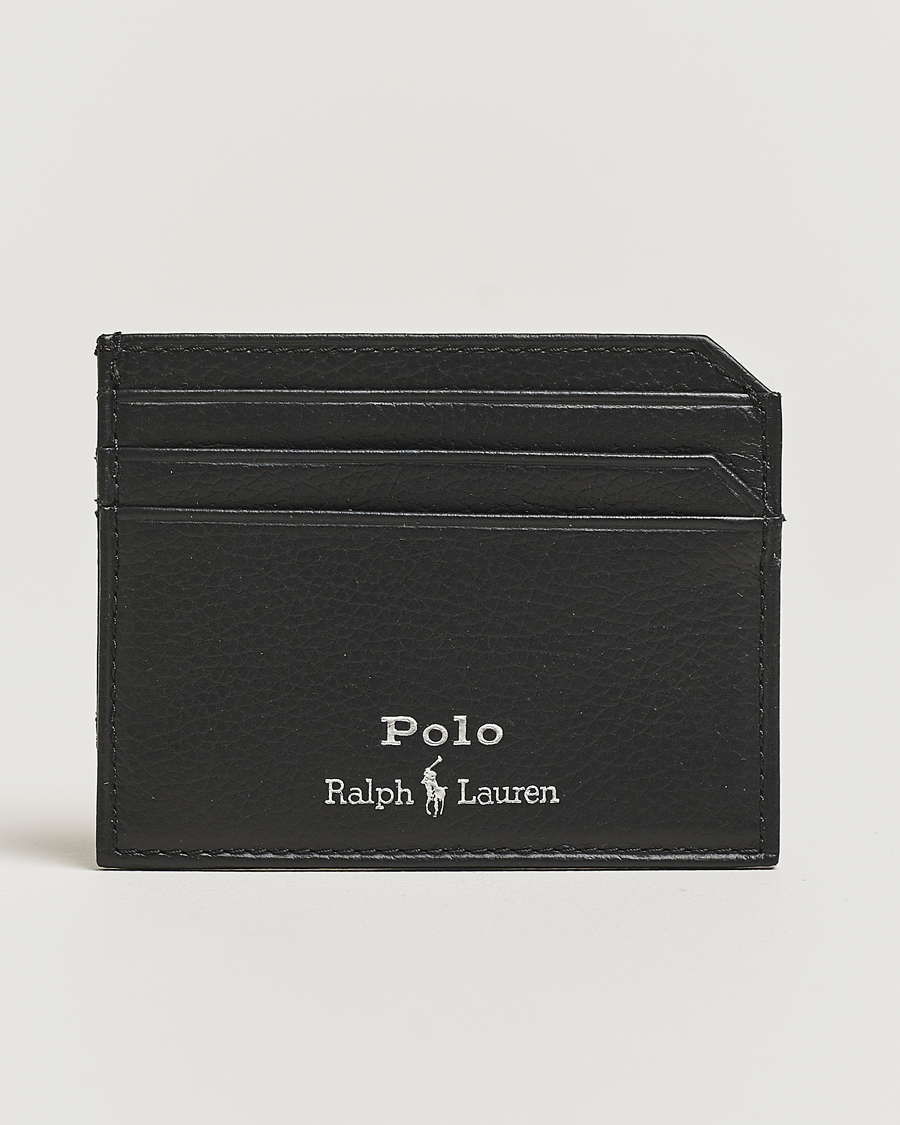 Homme | Portefeuilles | Polo Ralph Lauren | Polo Ralph LaurenPebble Leather Card CaseBlack