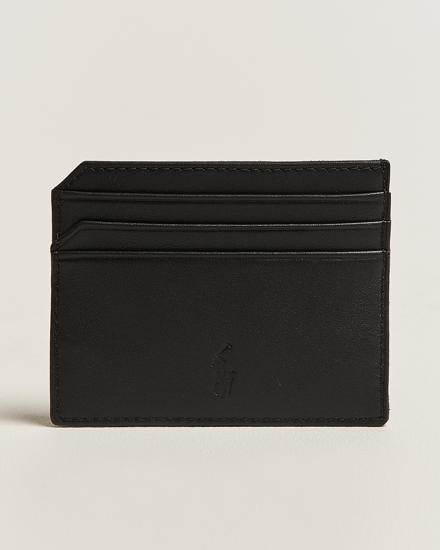 Homme | Portefeuilles | Polo Ralph Lauren | Polo Ralph LaurenCard Holder Smooth LeatherBlack