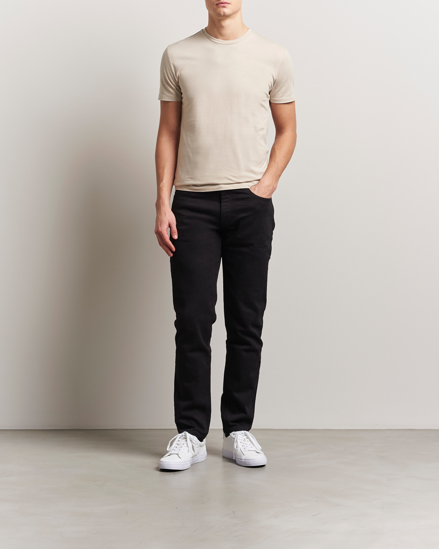 Homme | T-shirts | Polo Ralph Lauren | 3-Pack Crew Neck T-Shirt Grey/Beige/Black