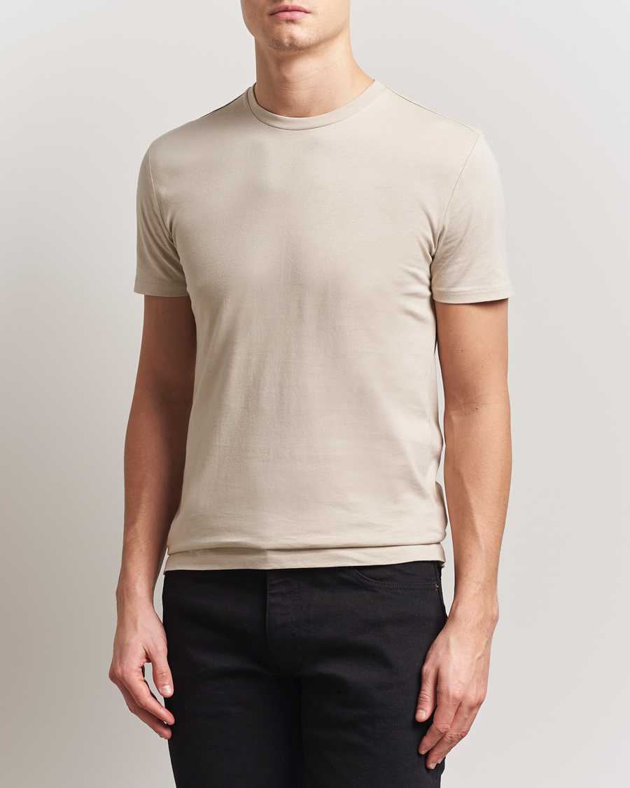 Homme | T-shirts | Polo Ralph Lauren | 3-Pack Crew Neck T-Shirt Grey/Beige/Black
