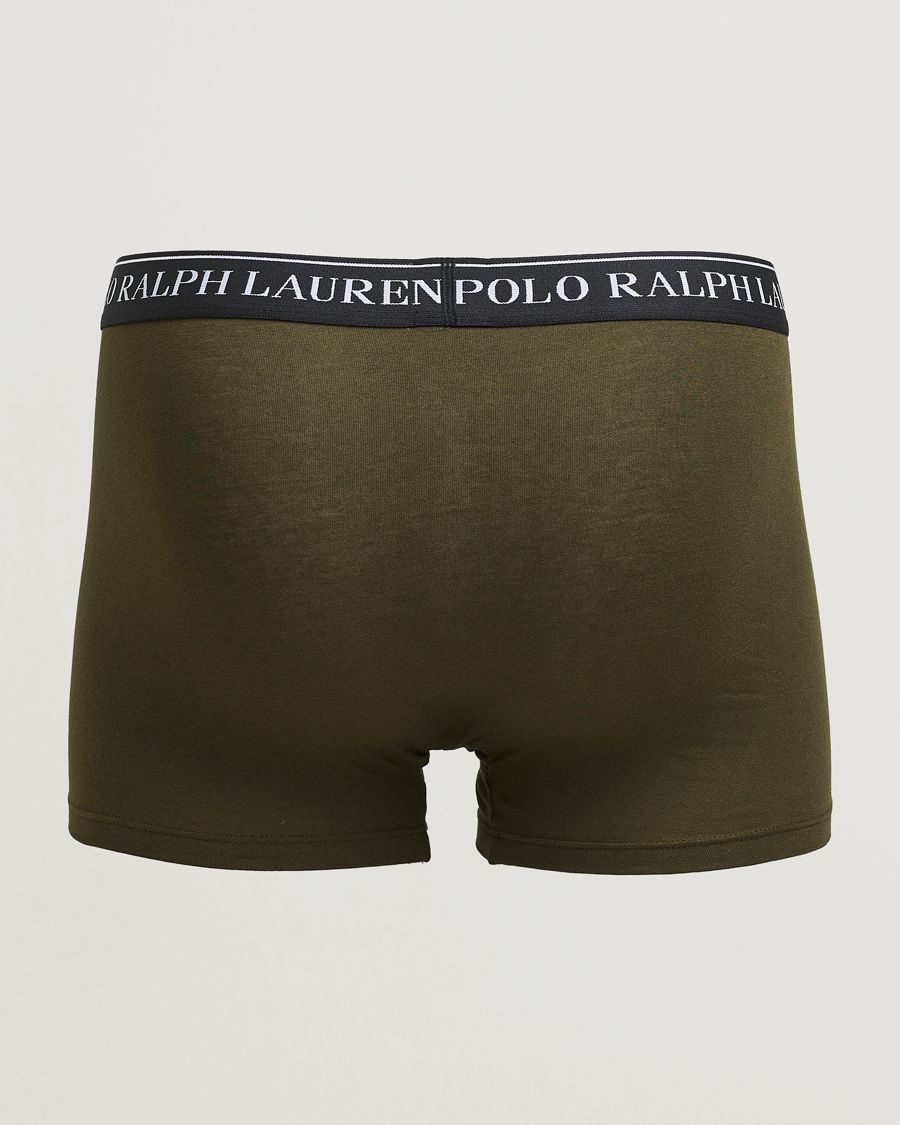 Homme | Sous-Vêtements Et Chaussettes | Polo Ralph Lauren | 3-Pack Trunk Black/Orange/Green