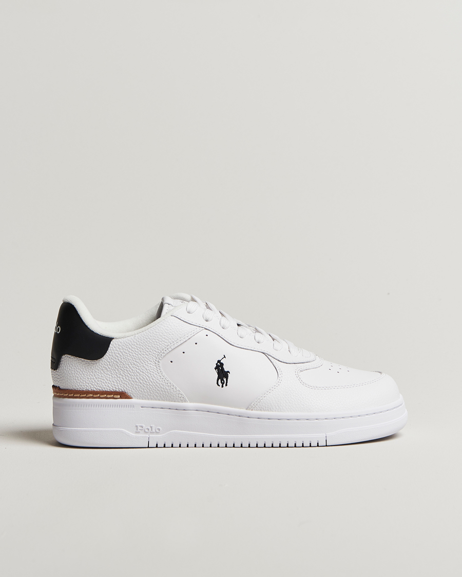 Homme | Baskets | Polo Ralph Lauren | Masters Court Sneakers White/Black