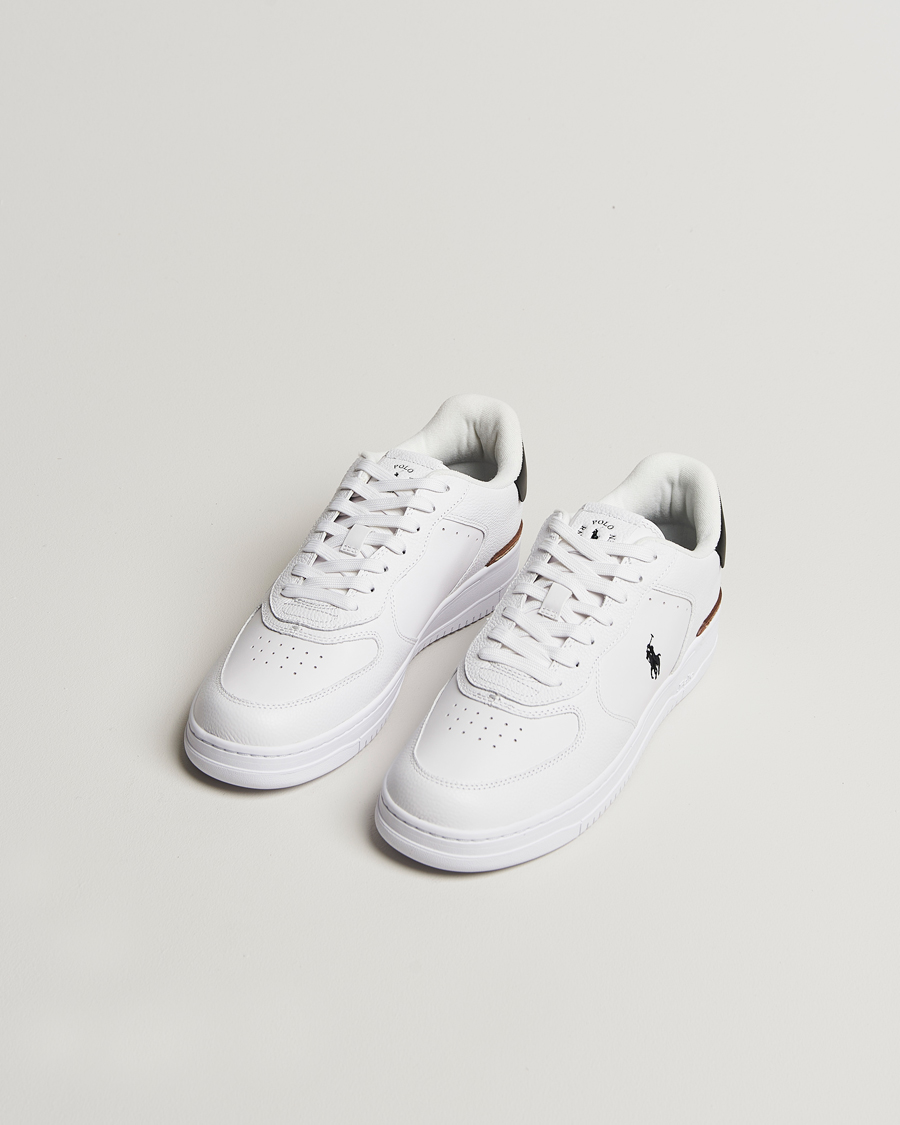 Homme | Baskets | Polo Ralph Lauren | Masters Court Sneakers White/Black