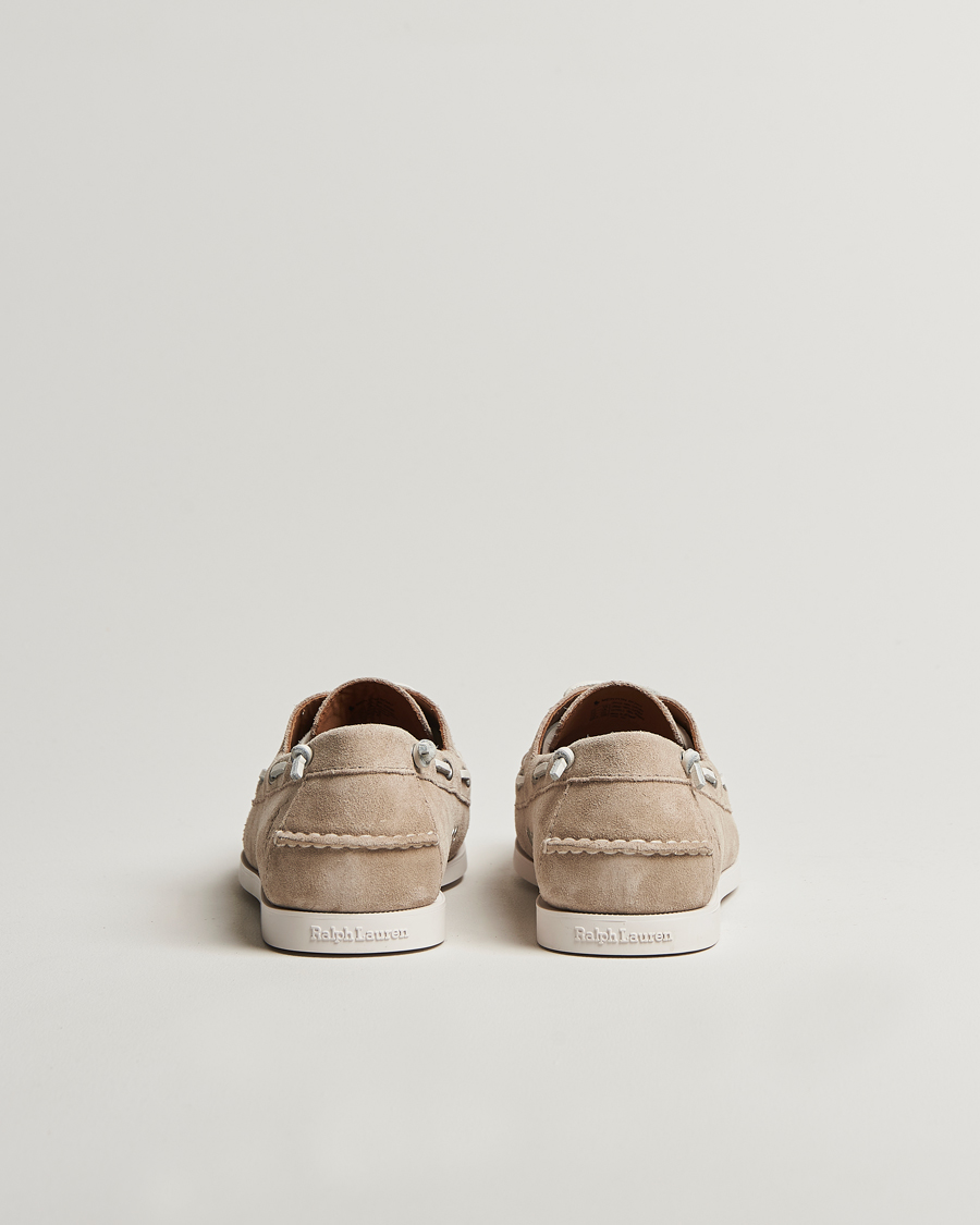 Homme | Polo Ralph Lauren Merton Suede Boatshoe Milkshake | Polo Ralph Lauren | Merton Suede Boatshoe Milkshake
