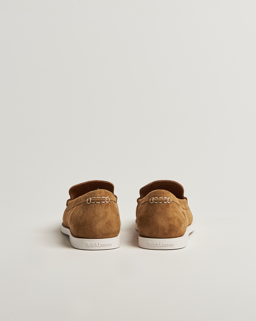 Homme | Polo Ralph Lauren Merton Suede Loafer Desert Tan | Polo Ralph Lauren | Merton Suede Loafer Desert Tan