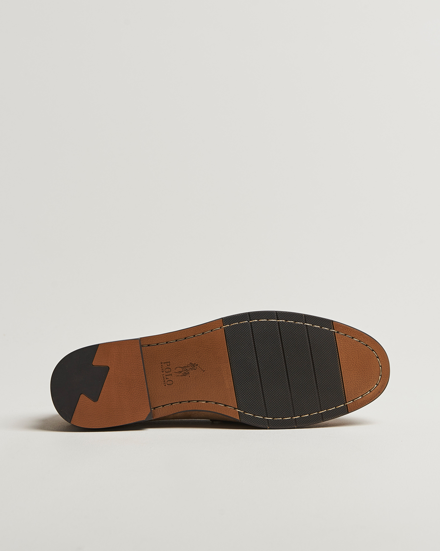Homme | Loafers | Polo Ralph Lauren | Alston Suede Penny Loafer Desert Tan