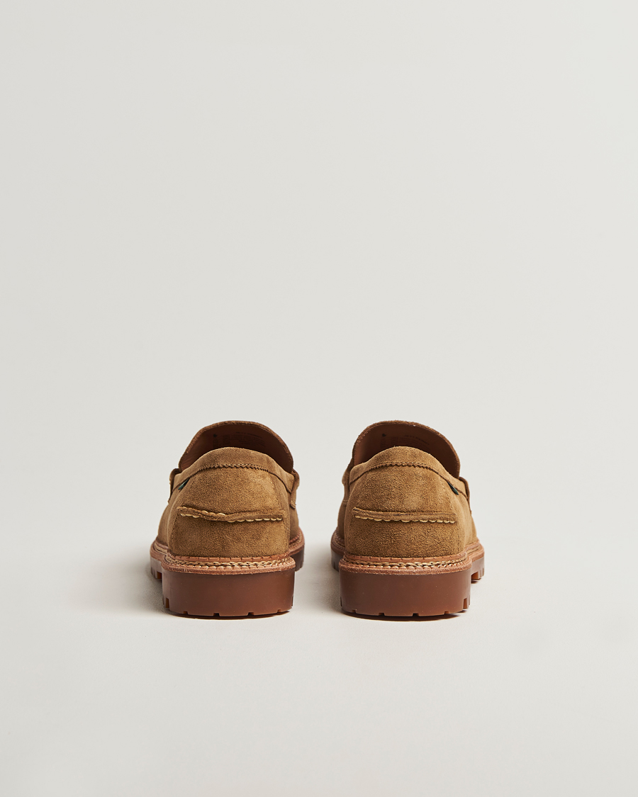 Homme | Polo Ralph Lauren Jett Penny Suede Loafers Desert Tan | Polo Ralph Lauren | Jett Penny Suede Loafers Desert Tan