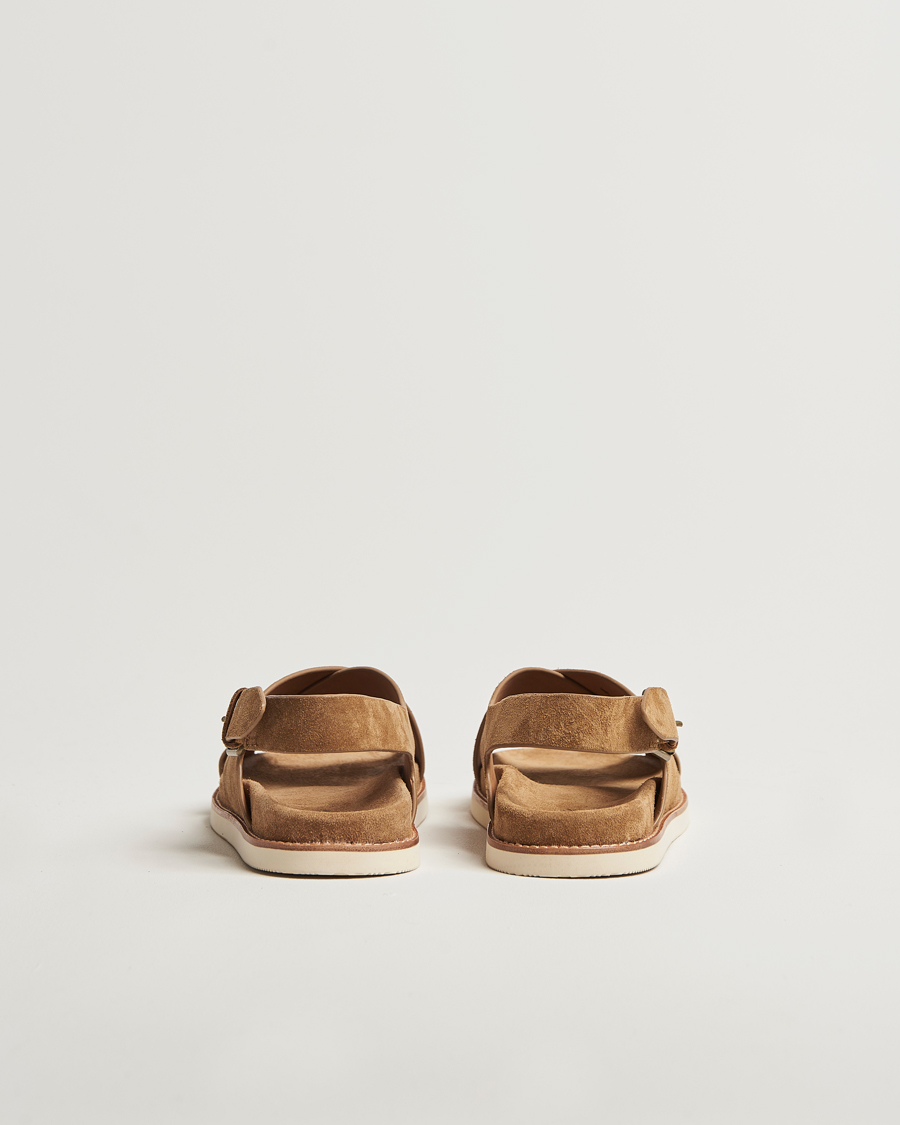 Homme | Polo Ralph Lauren Zane Suede Sandals Desert Tan | Polo Ralph Lauren | Zane Suede Sandals Desert Tan