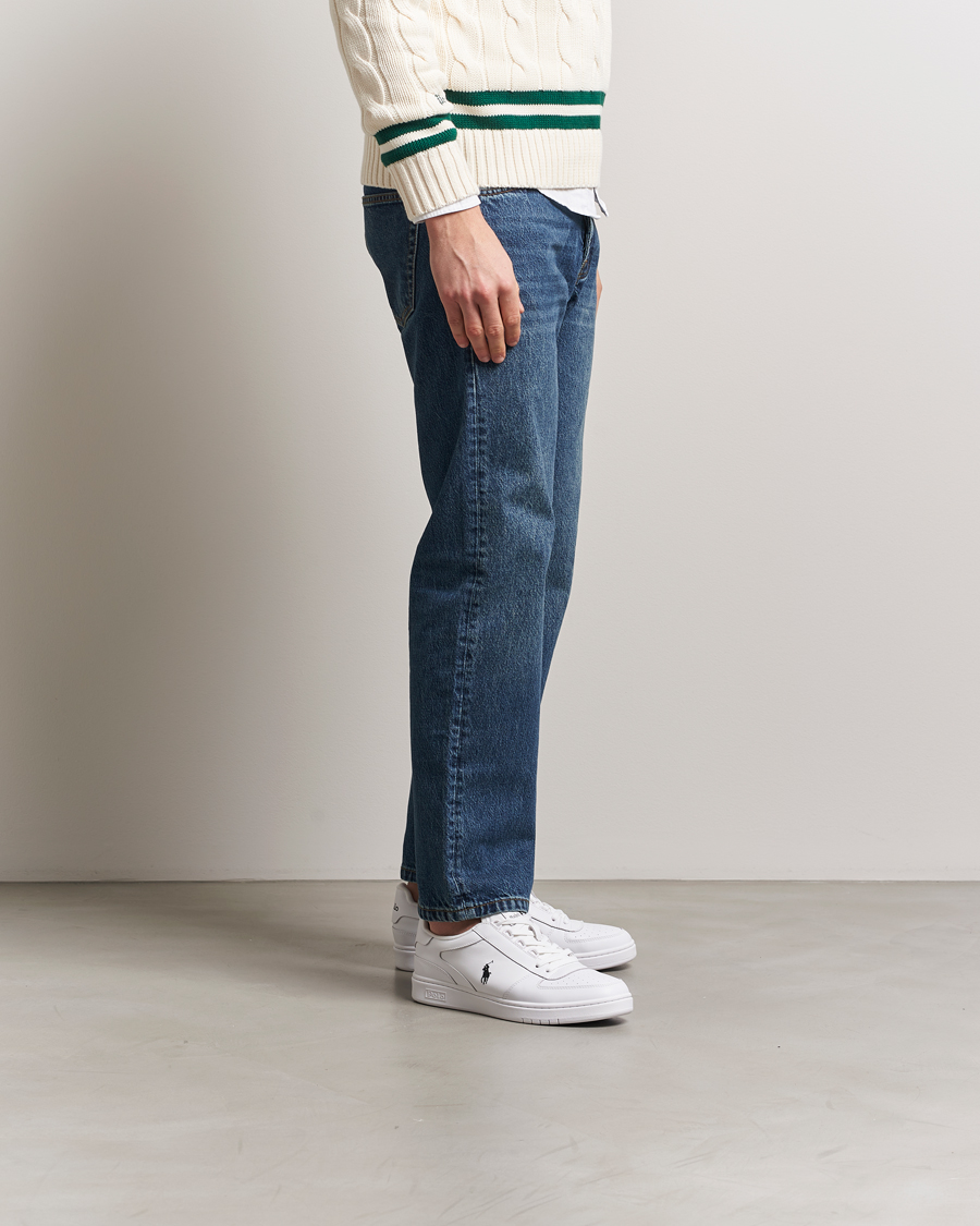 Homme | Polo Ralph Lauren Polo Court Leather Sneaker White | Polo Ralph Lauren | Polo Court Leather Sneaker White