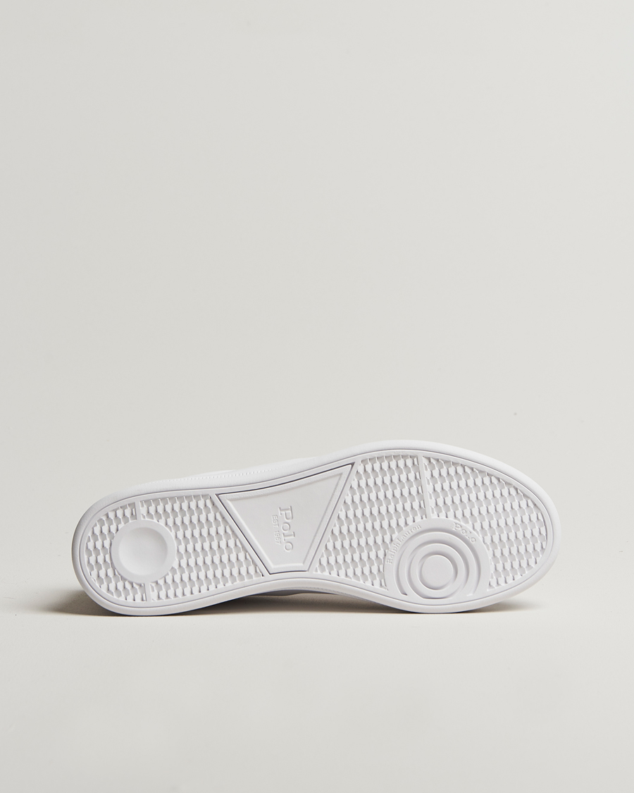 Homme | Polo Ralph Lauren Heritage Court II Sneaker White/Grey | Polo Ralph Lauren | Heritage Court II Sneaker White/Grey