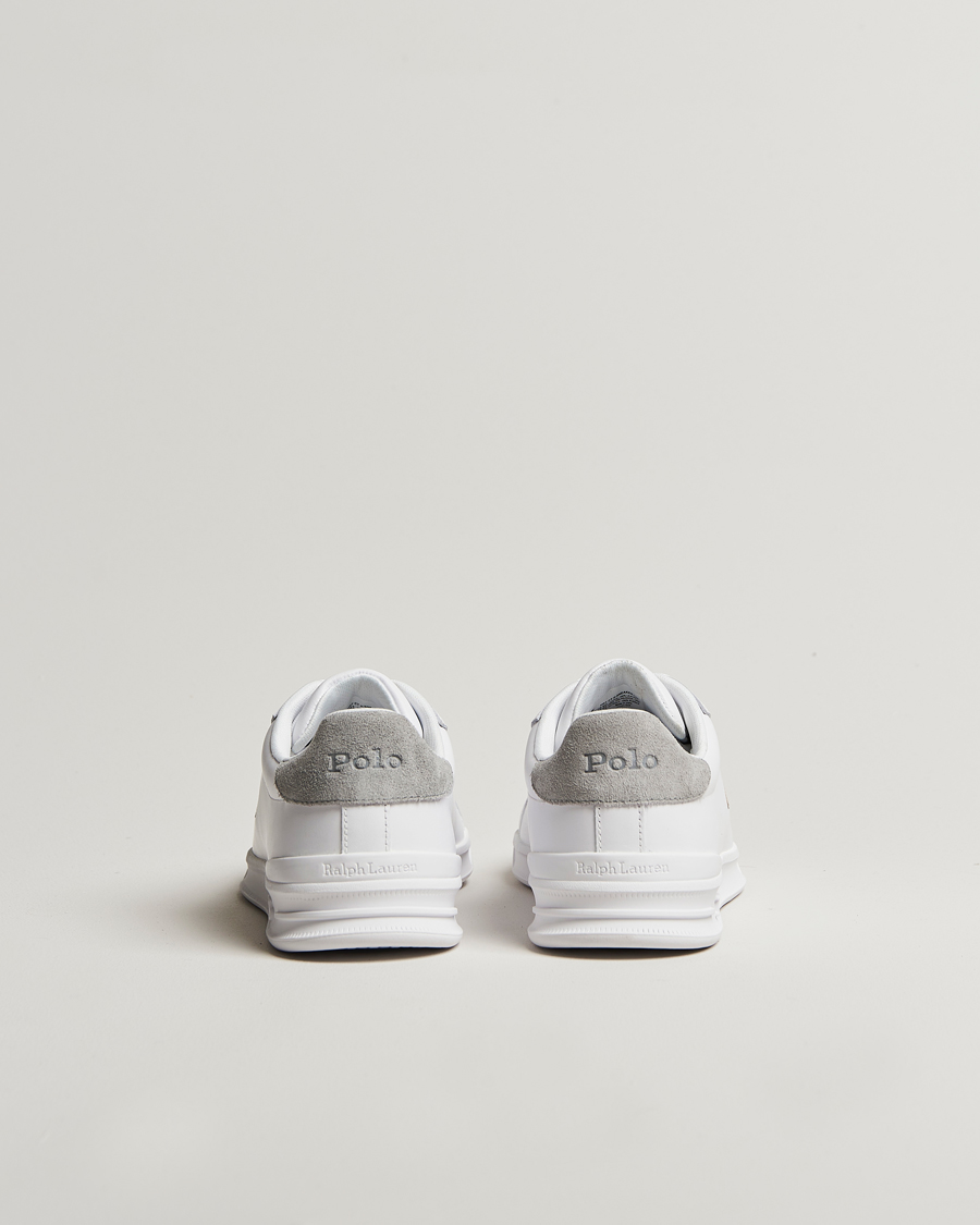 Homme | Polo Ralph Lauren Heritage Court II Sneaker White/Grey | Polo Ralph Lauren | Heritage Court II Sneaker White/Grey