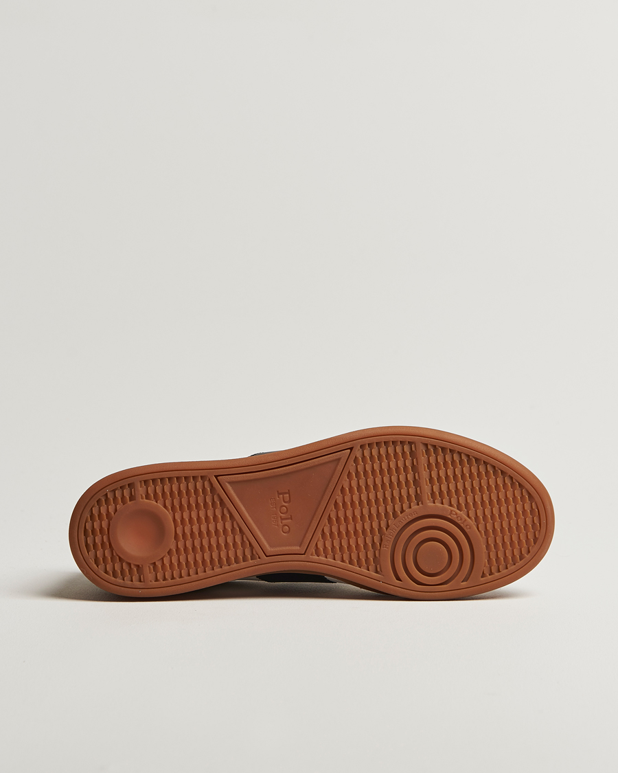 Homme | Baskets | Polo Ralph Lauren | Aera Leather/Suede Sneaker White/Grey