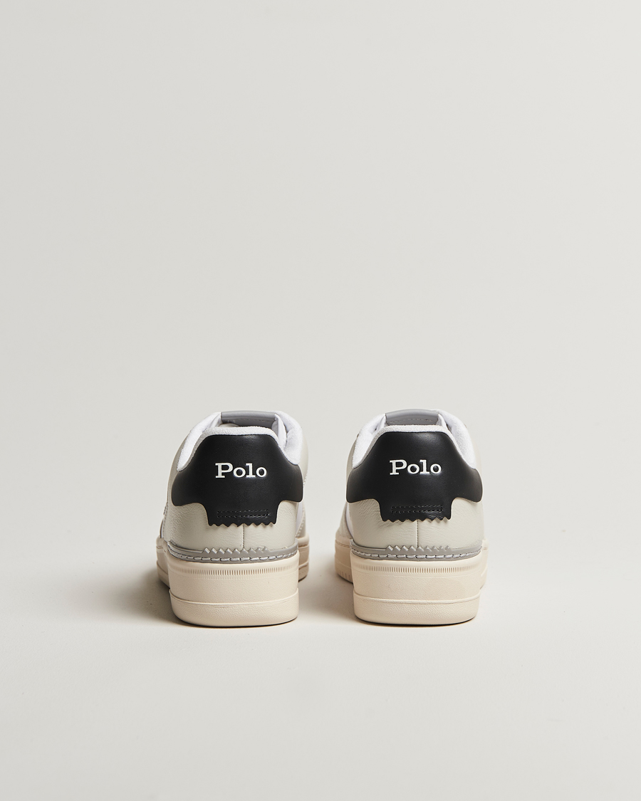 Homme | Polo Ralph Lauren Masters Court Sneaker Tonal Bianco | Polo Ralph Lauren | Masters Court Sneaker Tonal Bianco