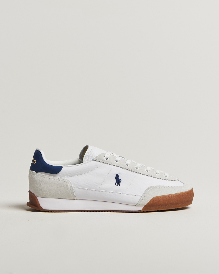 Homme | Polo Ralph Lauren Heritage Trac Sneaker White/Navy | Polo Ralph Lauren | Heritage Trac Sneaker White/Navy