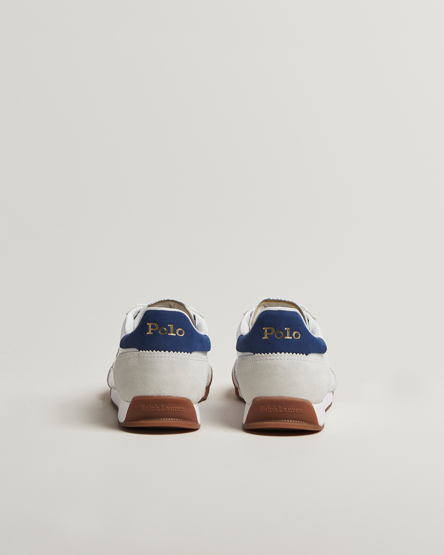 Homme | Polo Ralph Lauren Heritage Trac Sneaker White/Navy | Polo Ralph Lauren | Heritage Trac Sneaker White/Navy