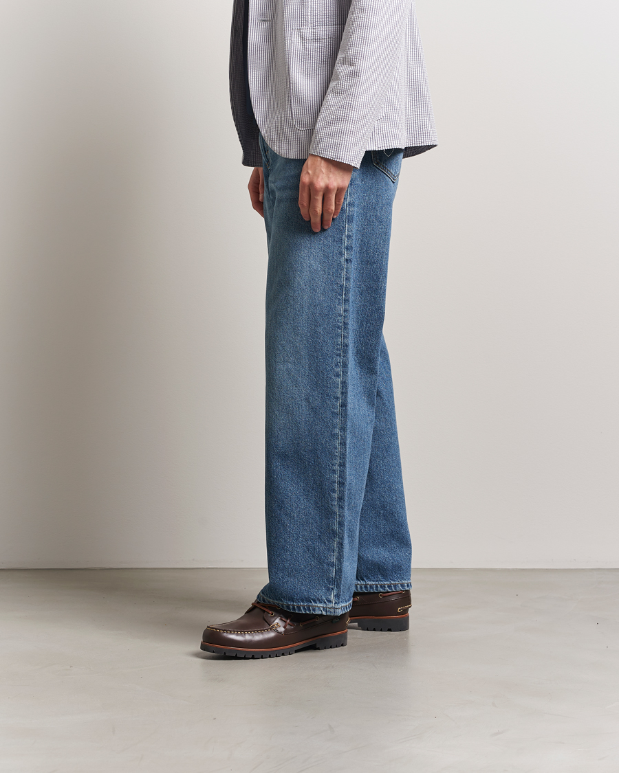 Homme | Chaussures Bateau | Polo Ralph Lauren | Ranger Leather Boat Shoe Dark Brown