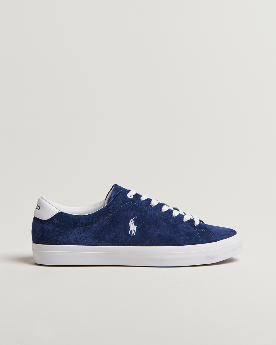Homme | Polo Ralph Lauren Longwood Suede Sneaker Navy | Polo Ralph Lauren | Longwood Suede Sneaker Navy