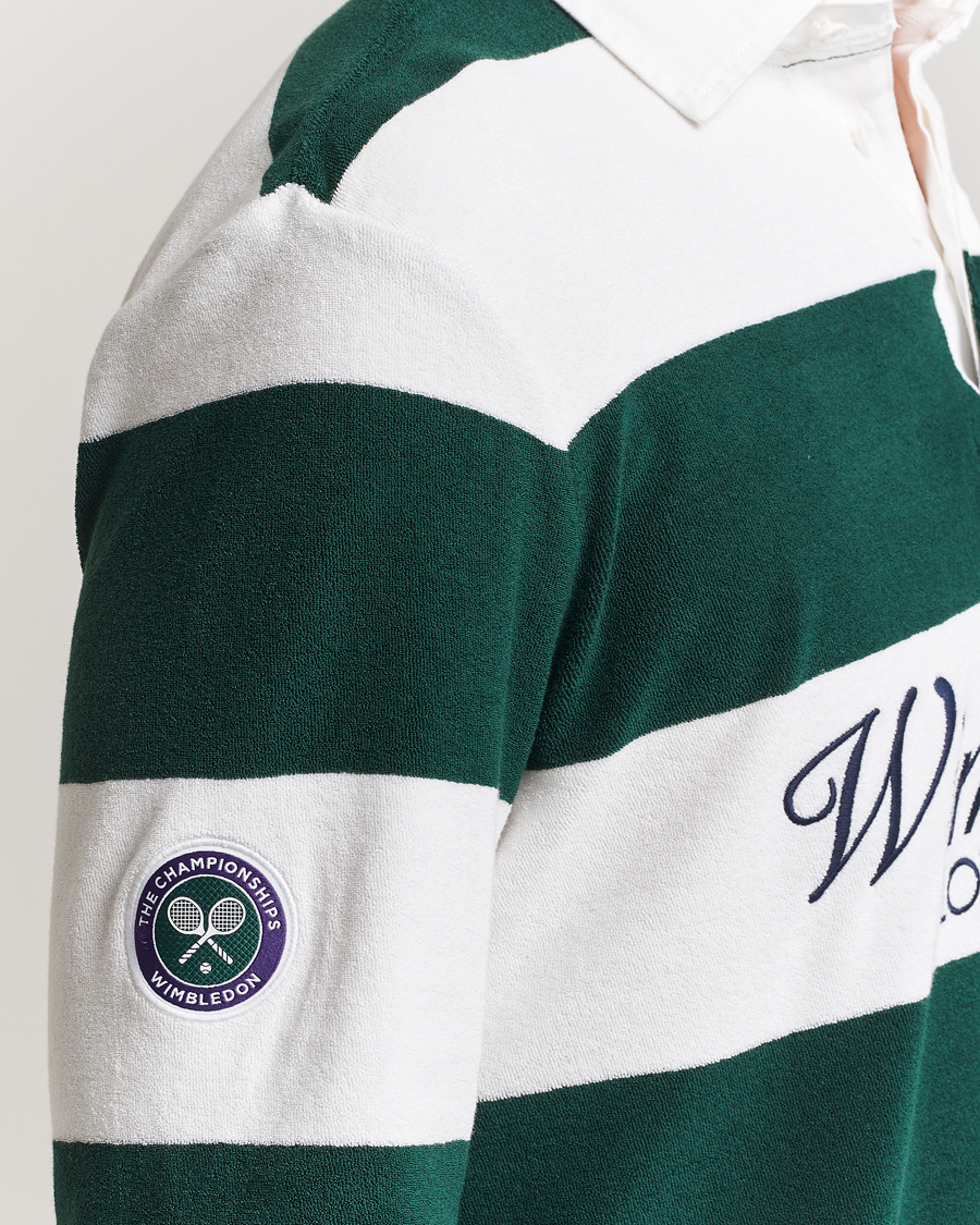 Homme | Pulls Et Tricots | Polo Ralph Lauren | Wimbledon Rugby Moss Agate/White