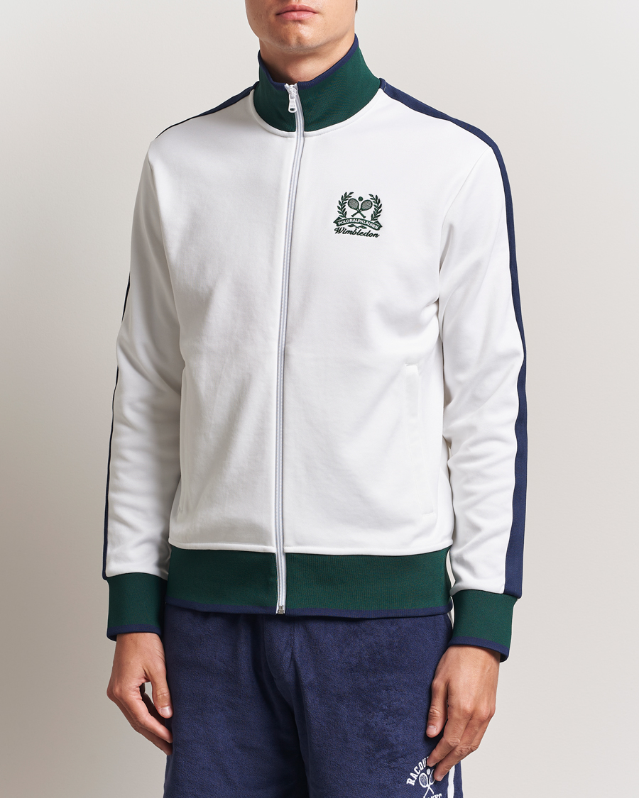 Homme | Pulls Et Tricots | Polo Ralph Lauren | Wimbledon Full-Zip Ceramic White