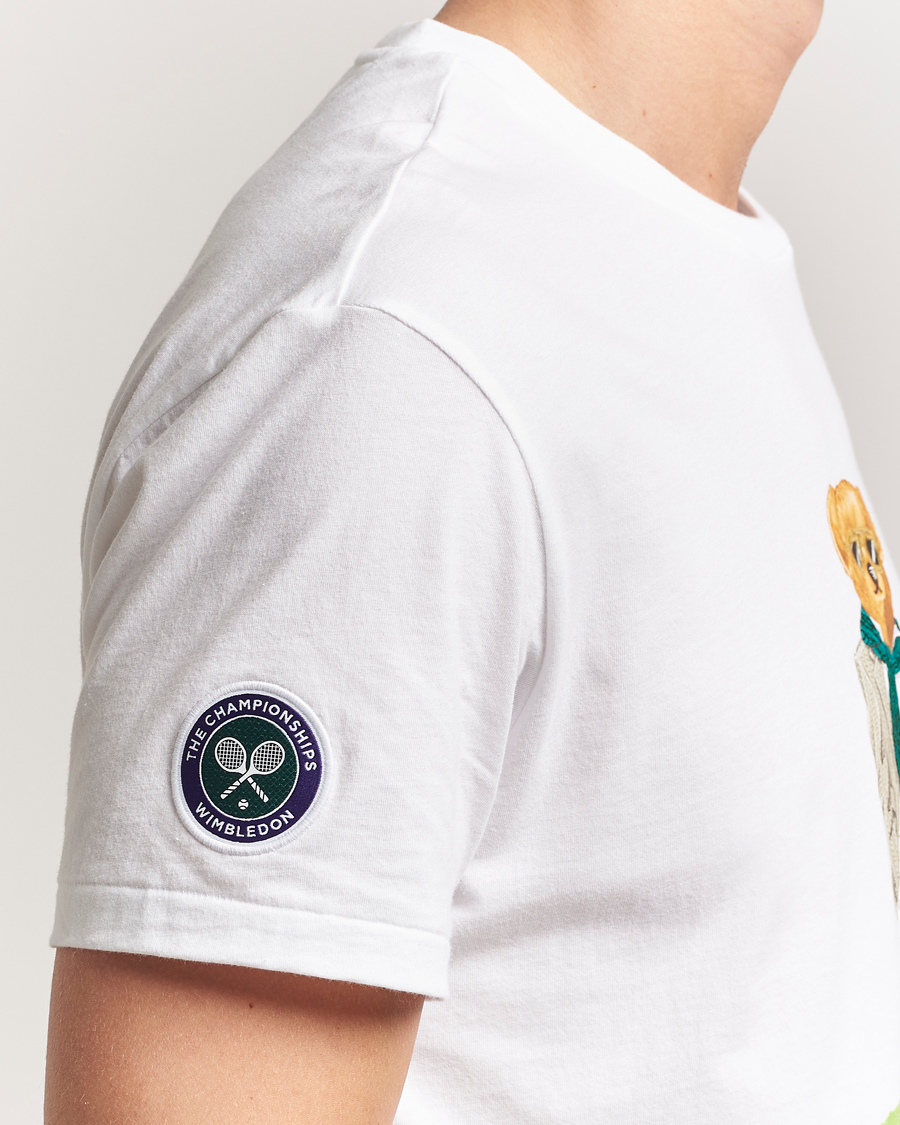 Homme | T-shirts | Polo Ralph Lauren | Wimbledon Bear T-Shirt Ceramic White