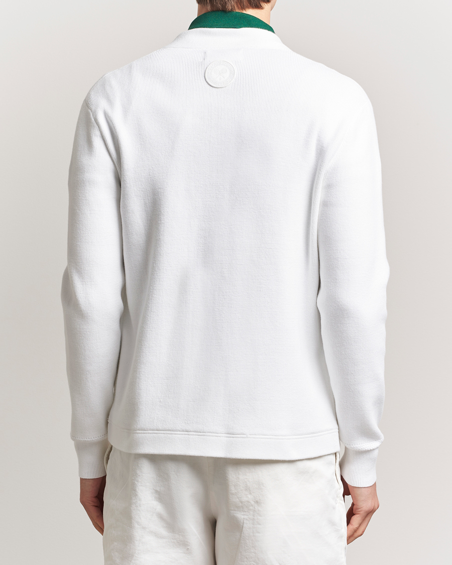 Homme | Pulls Et Tricots | Polo Ralph Lauren | Wimbledon Cotton Cardigan Ceramic White