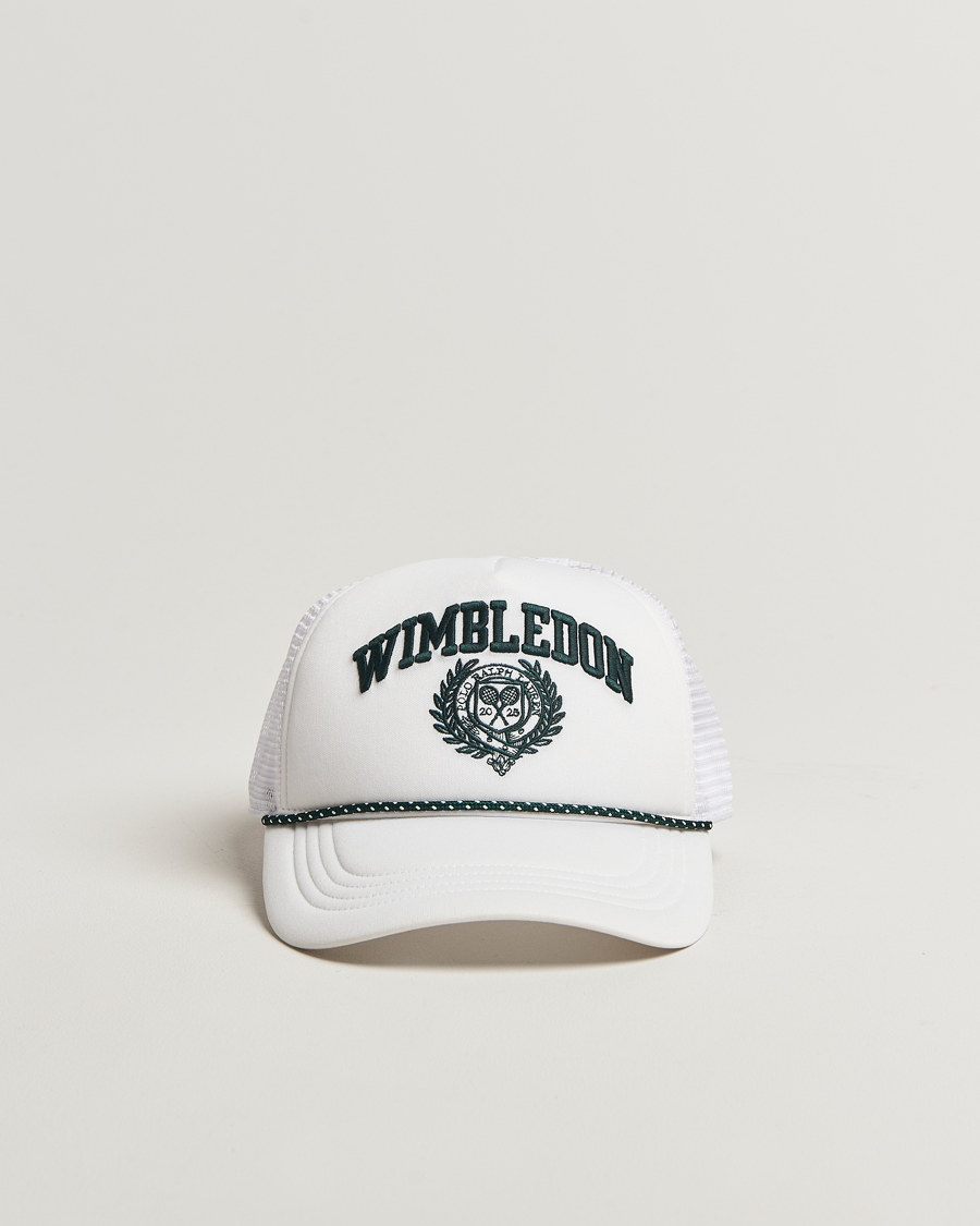 Homme | Polo Ralph Lauren Wimbledon Trucker Cap White | Polo Ralph Lauren | Wimbledon Trucker Cap White