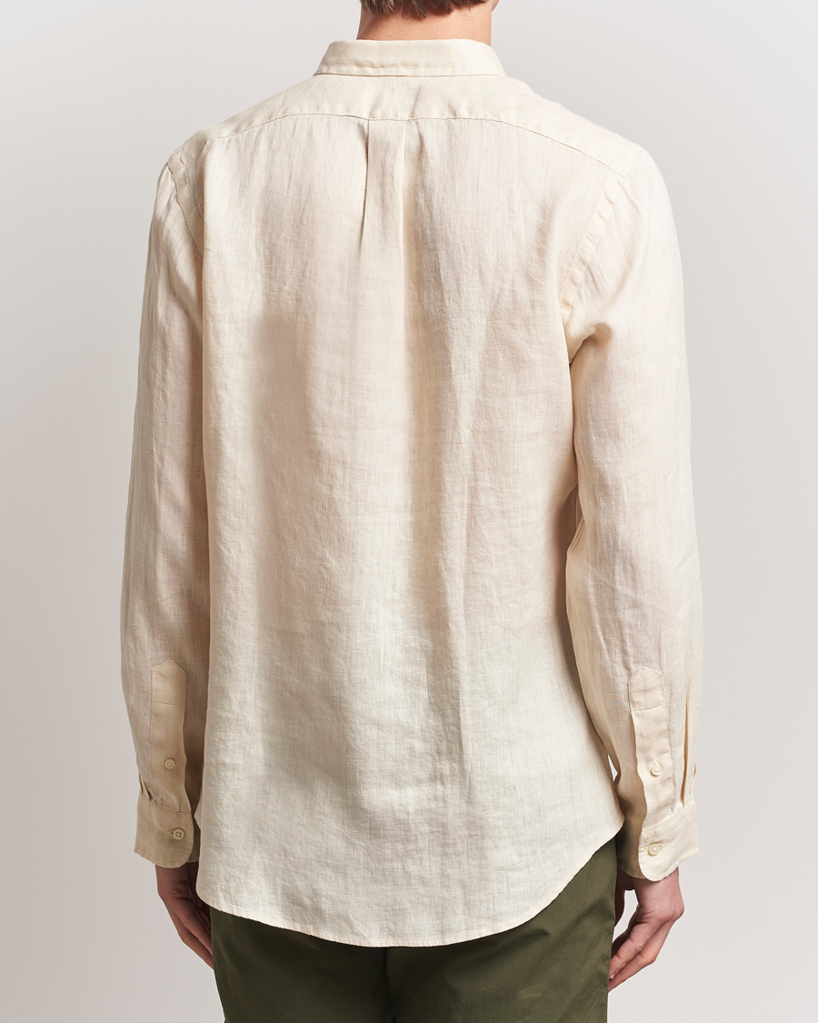 Homme | Chemises | Polo Ralph Lauren | Slim Fit Linen Shirt Full Cream