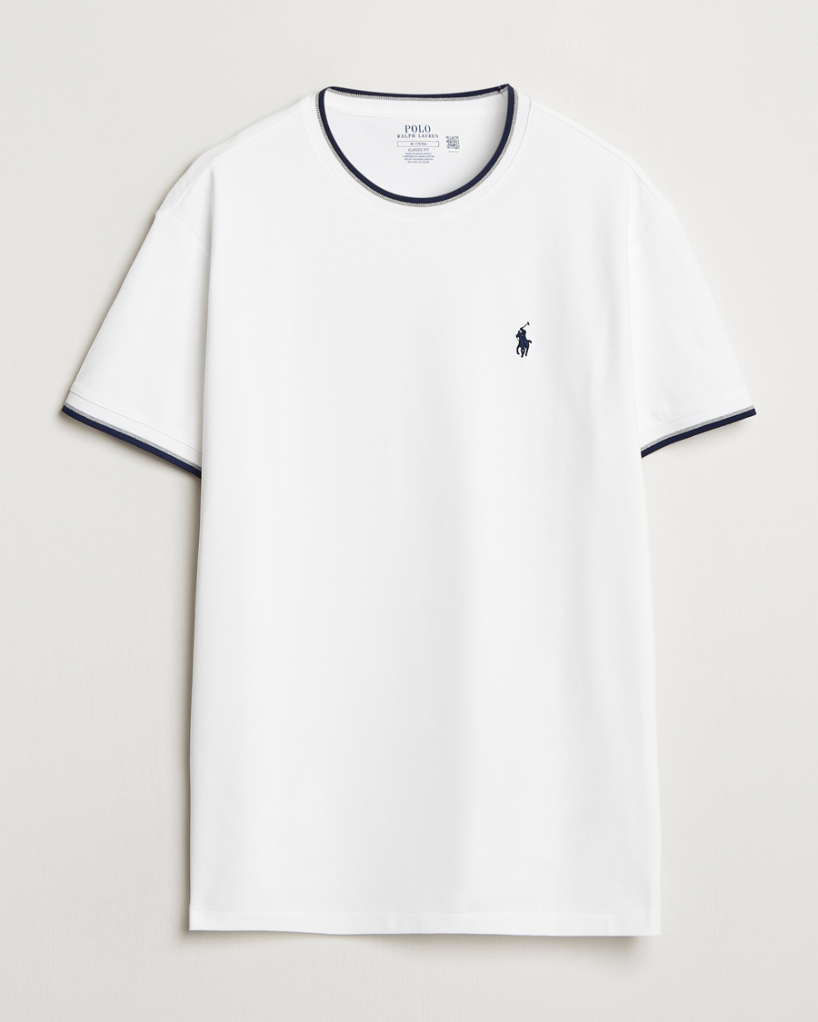 Homme | T-shirts | Polo Ralph Lauren | Mesh Polo T-Shirt White