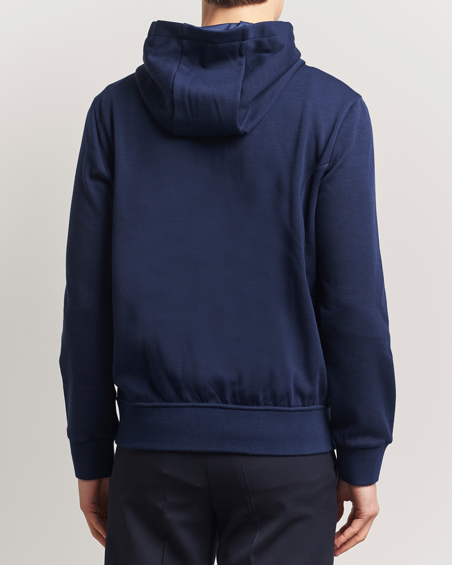 Homme | Pulls Et Tricots | RLX Ralph Lauren | Heavy Teach Wool Full Zip Pullover Refined Navy