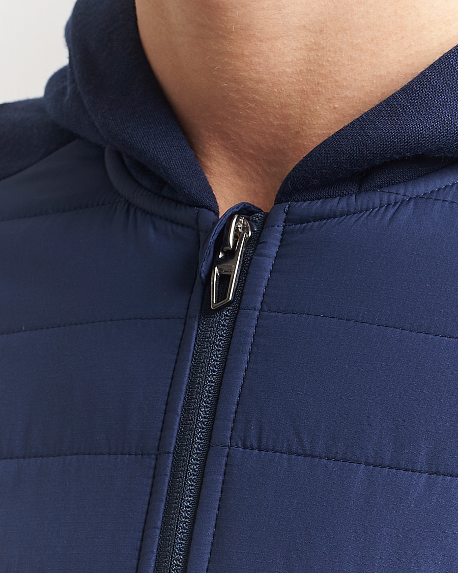 Homme | Pulls Et Tricots | RLX Ralph Lauren | Heavy Teach Wool Full Zip Pullover Refined Navy